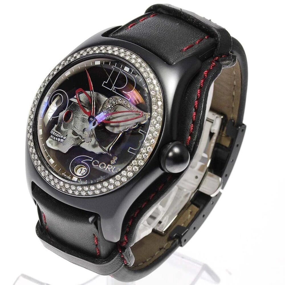 CORUM Bubble Night Flyer 082.157.97 Limited diamond Bezel Automatic Men's_665682